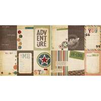 AWESOME VERTICAL JOURNALING CARDS (30*30 см) 