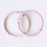 Кольца Розовые, 2 шт. (20 мм.) 