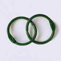 Кольца Зеленые, 2 шт. (20 мм.) 