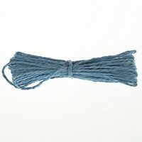 Шнур бумажный серо-голубой (5 м.) 