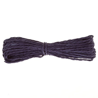 Шнур бумажный темно-фиолетовый (5 м.) 